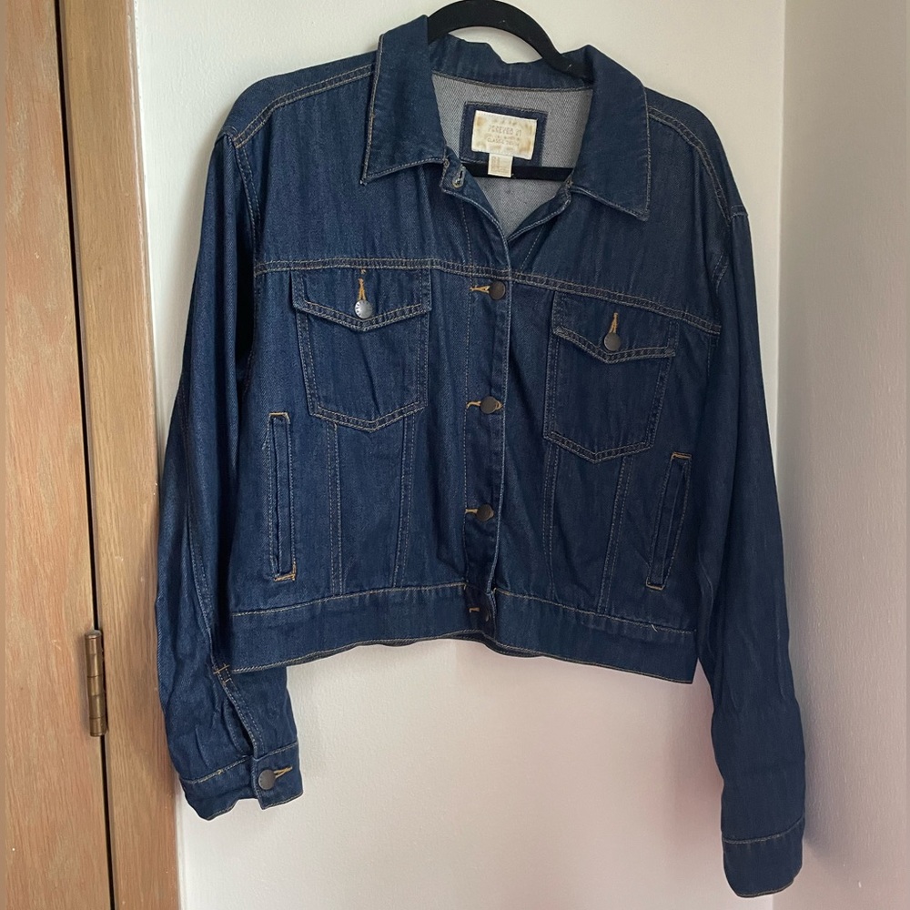 Forever 21 Dark Wash Denim Jacket
